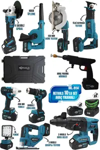 RETOOLS 10’LU SET ARAÇ YIKAMALI MODEL