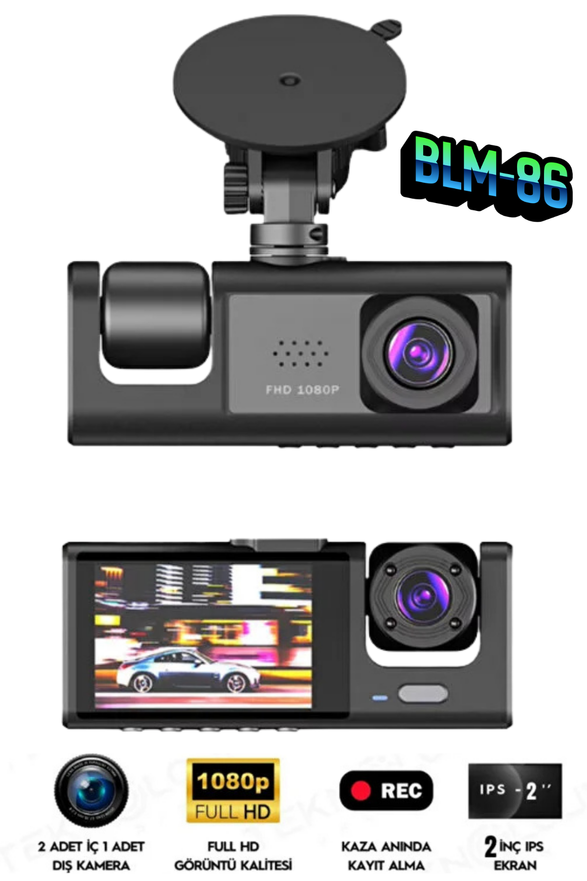 BLM-86 BLACK BOX ARAÇ KAMERASI
