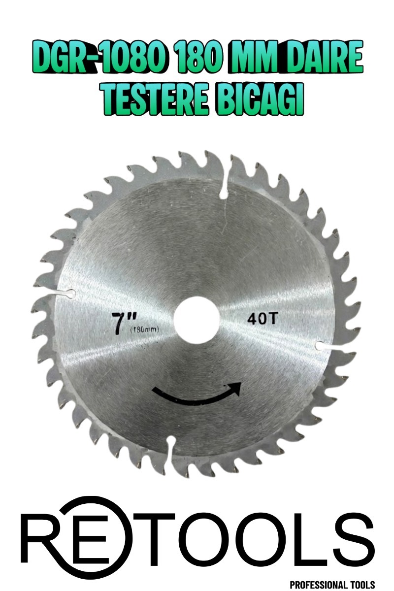 DGR-1080 180 MM DAİRE TESTERE BIÇAĞI