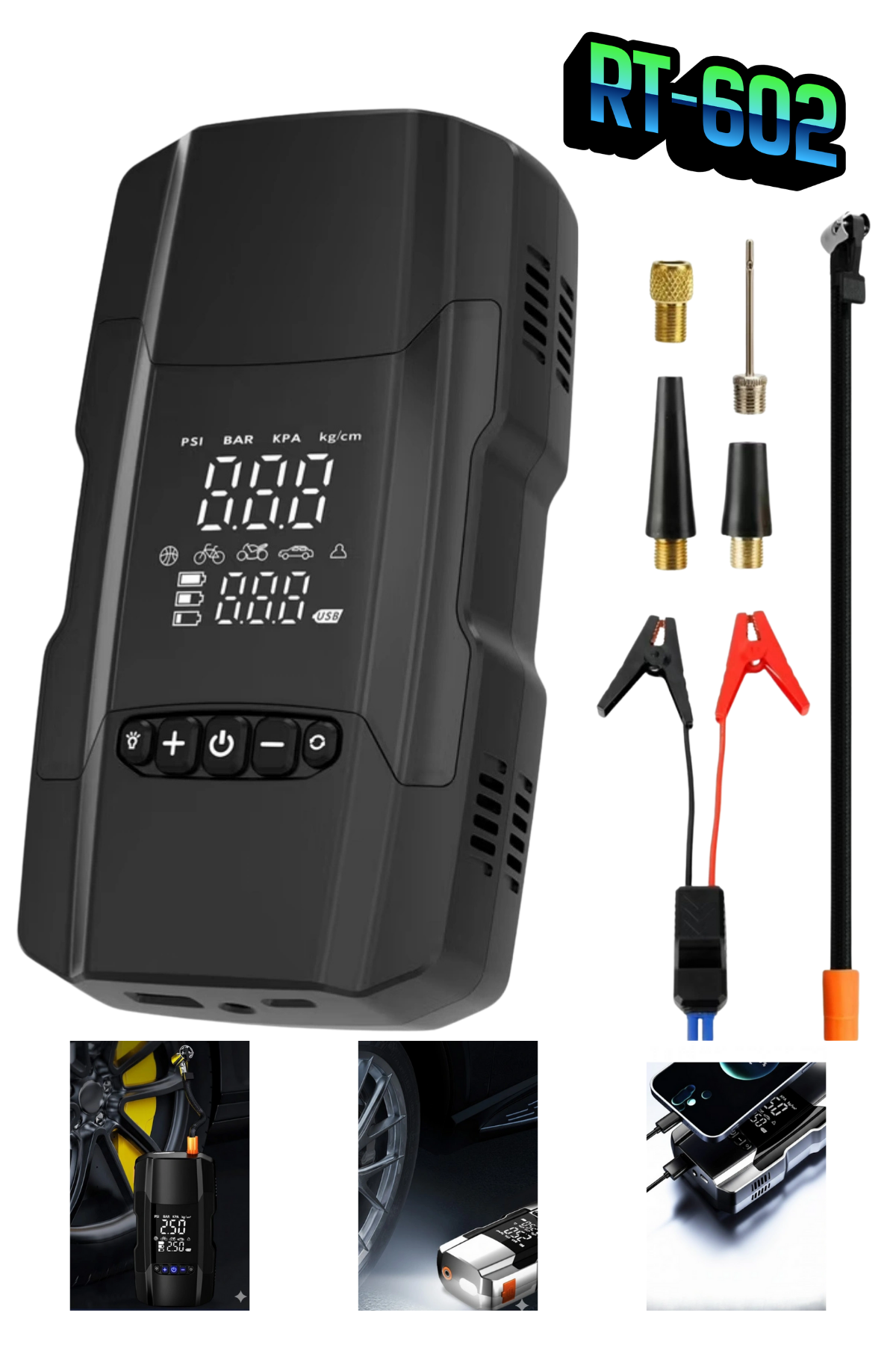 RETOOLS TALON ŞARJLI AKÜ TAKVİYE &amp;amp; LASTİK ŞİŞİRME