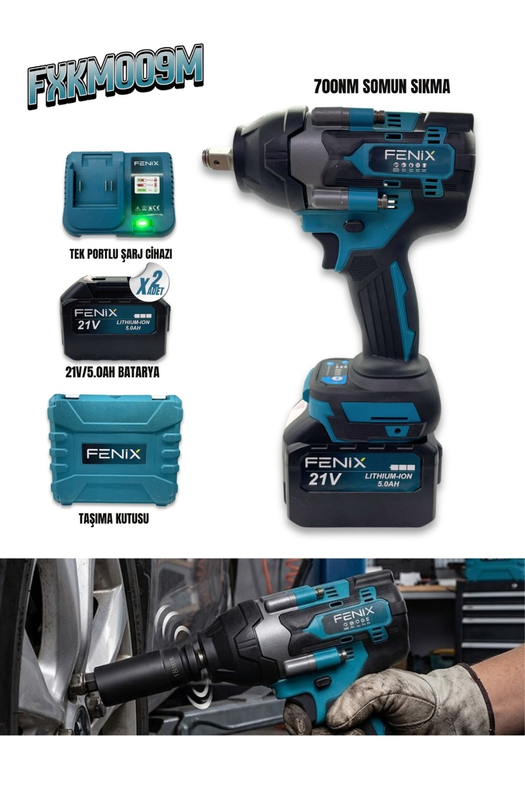FENİX 700 NM TORKLU SOMUN SIKMA