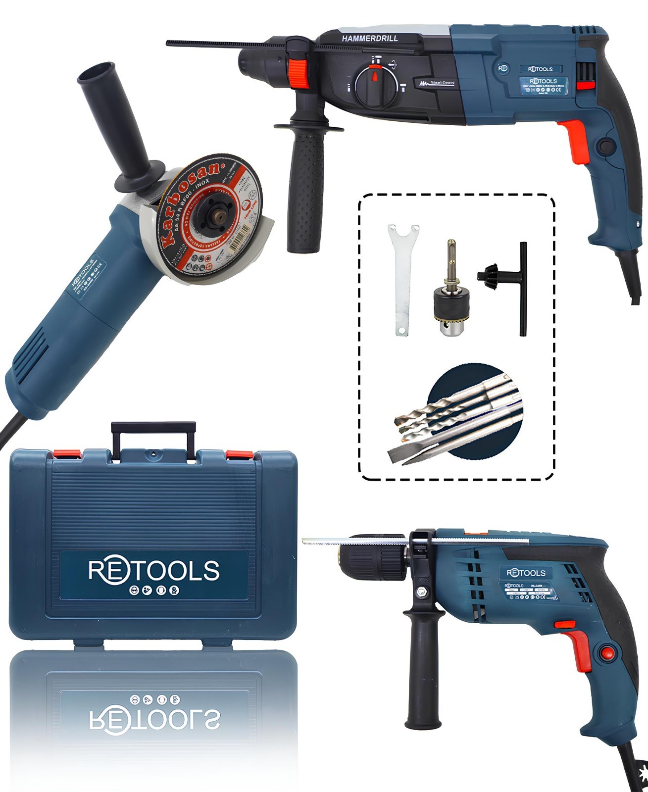 RETOOLS ELEKTRİKLİ 3'LÜ SET