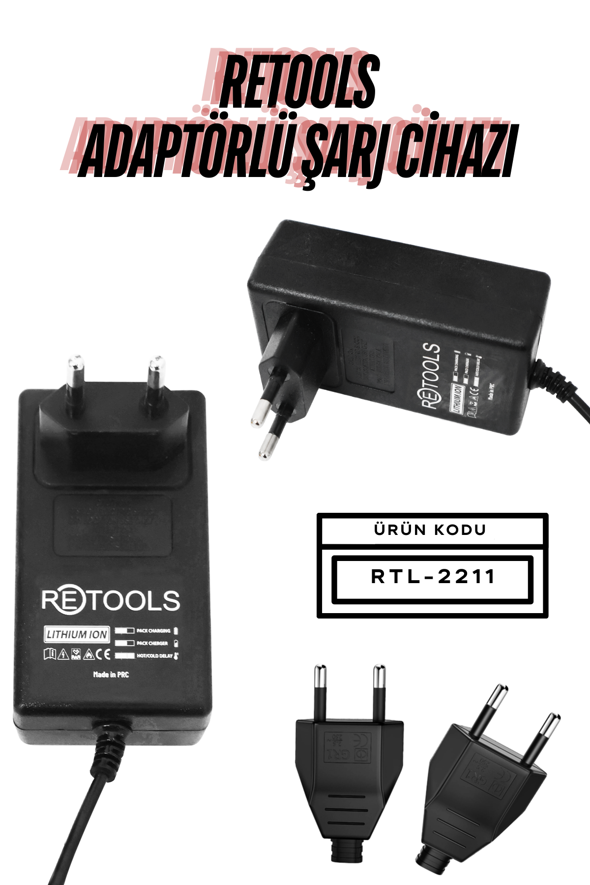RETOOLS ADAPTÖR ŞARJ CİHAZI